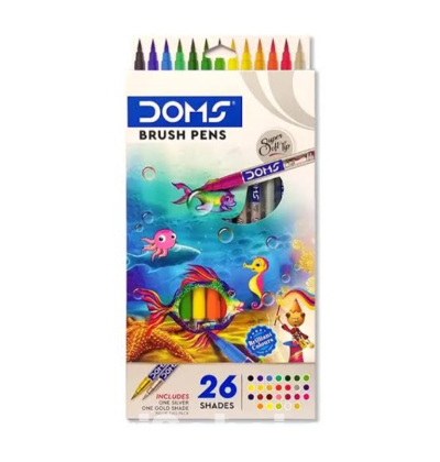 Doms Brush Pen 26 Shades